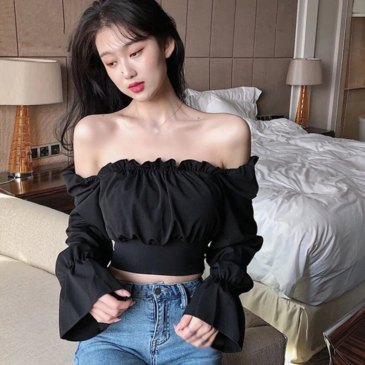 Exposed Women's Long Sleeve Shirts