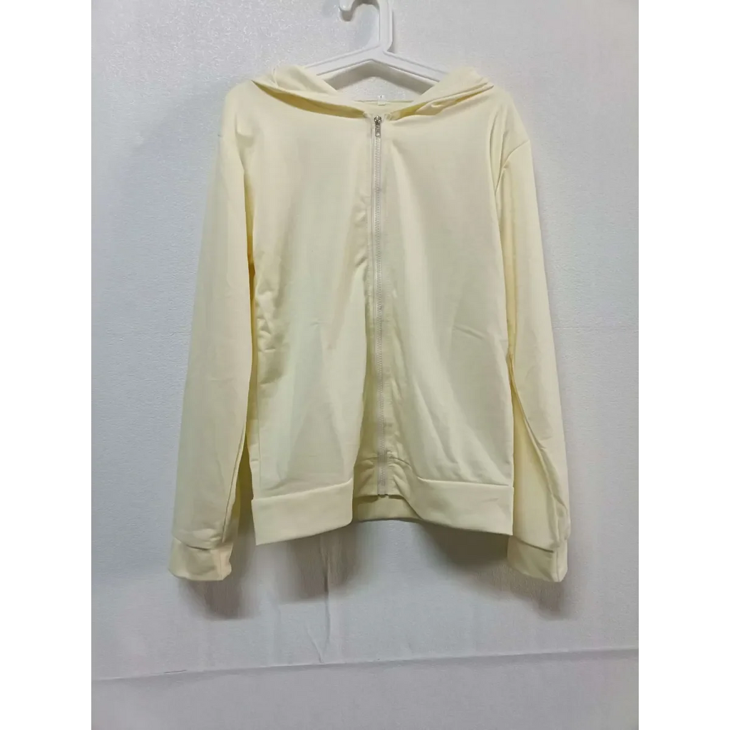 Y2K Harajuku Kawaii Hoodie – Sweet Soft Girl Zipper Cartoon Jacket